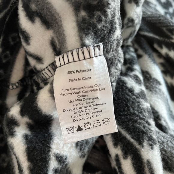 Eddie Bauer Aztec Fleece Jacket Womens XXL 1/4 Zip Pullover Geometric Pattern - Picture 7 of 7